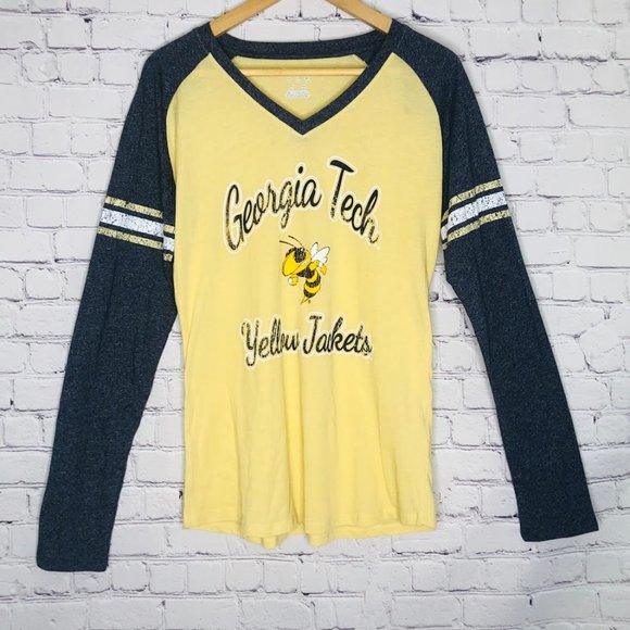 Georgia Tech University Yellow Jackets Size L Fit - Picture 4 of 8